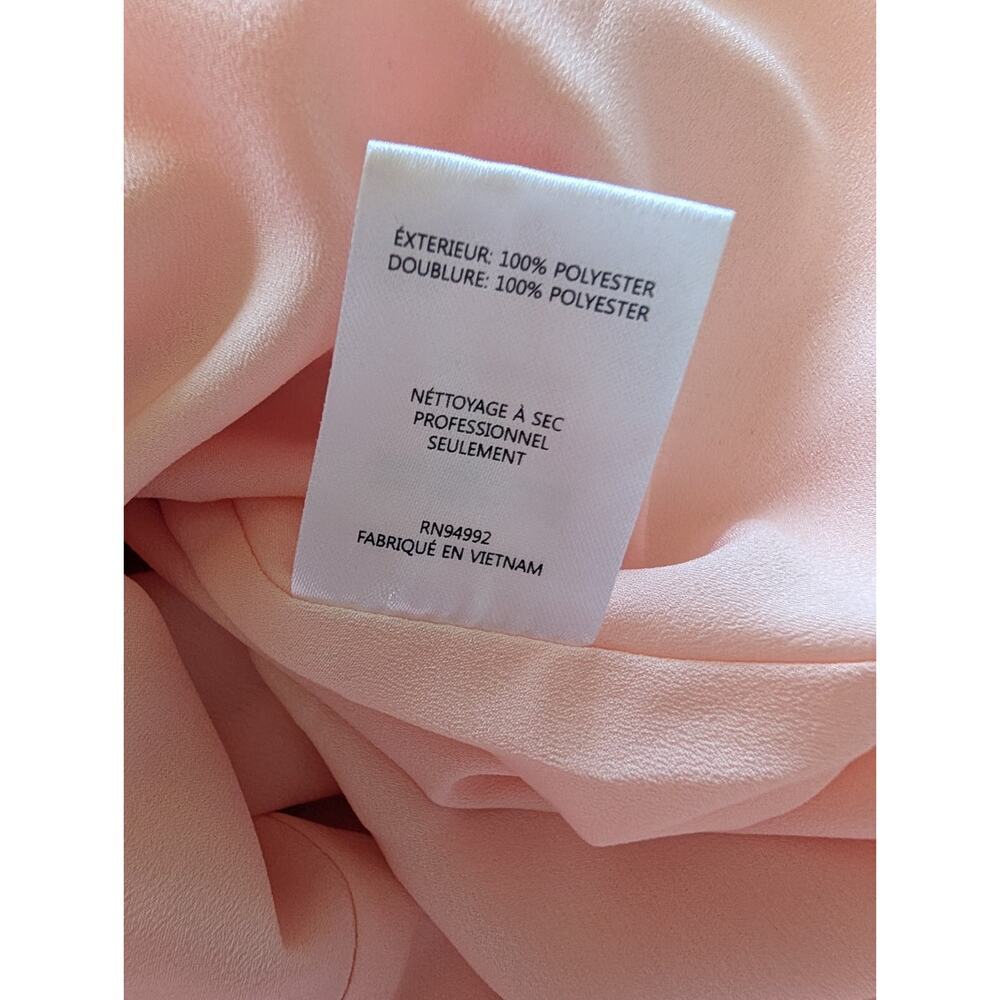NWD Jonathan Simkhai Delilah Tiered Floral Tulle Mini Dress Size 12 Pink #1A452 - Picture 11 of 12